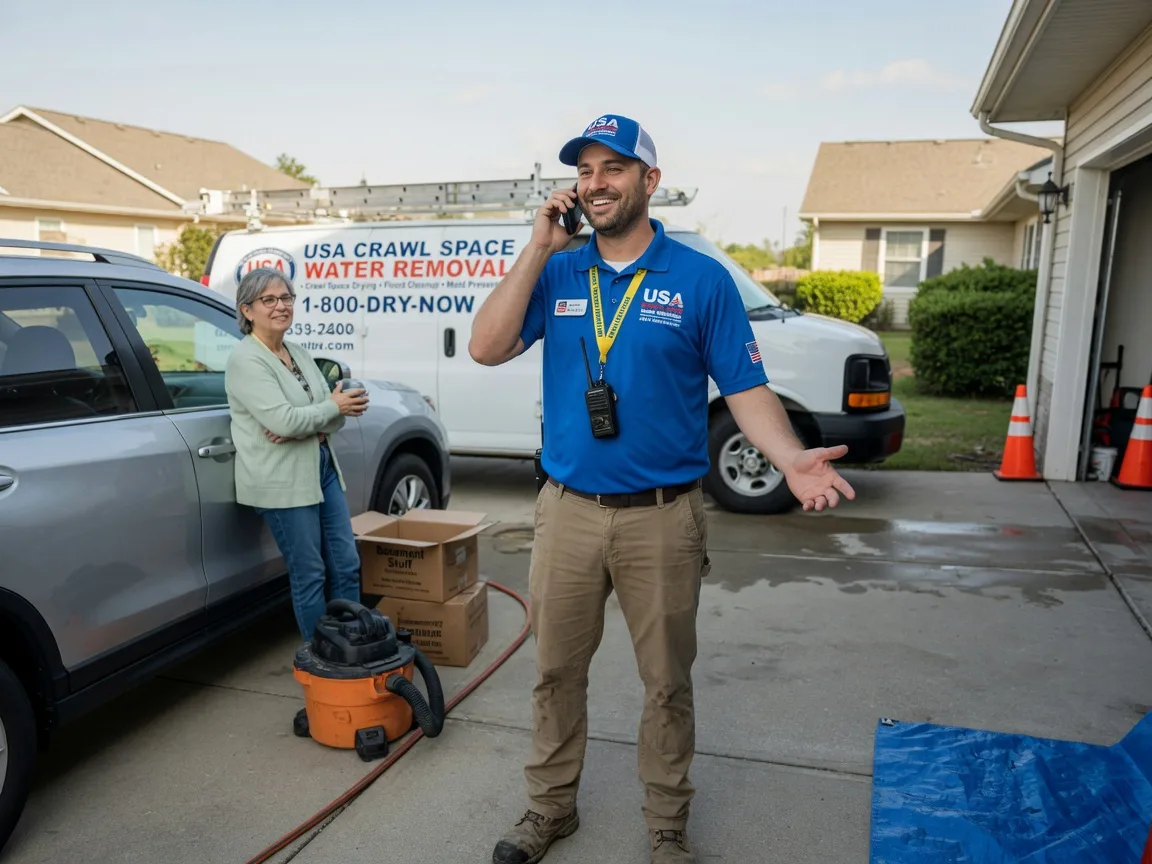 Crawl Space Water Removal Nocona, TX FAQs